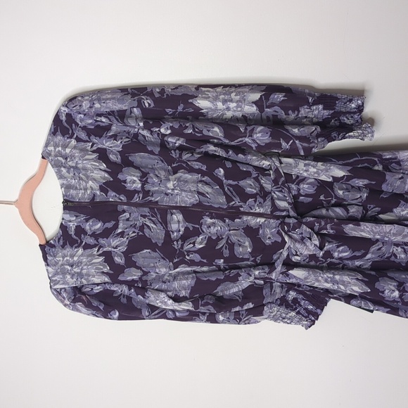 Gabby Skye NWT Faux Wrap Asymmetrical Hem Floral Dress Size 10 - Picture 12 of 14